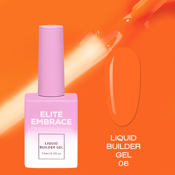 ELITE EMBRACE Professional Liquid Builder Gel 08 15ml ELBG0815