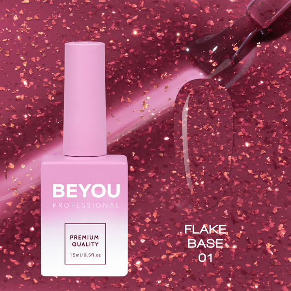 BEYOU Professional Flake base 01 (Осенняя коллекция) 15 мл B10009