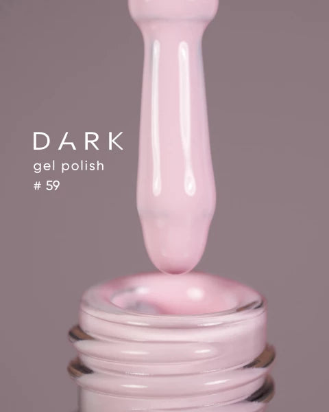 Dark gel polish 59, 10 ml