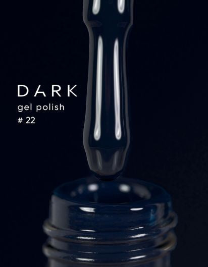Dark gel polish 22, 10 ml