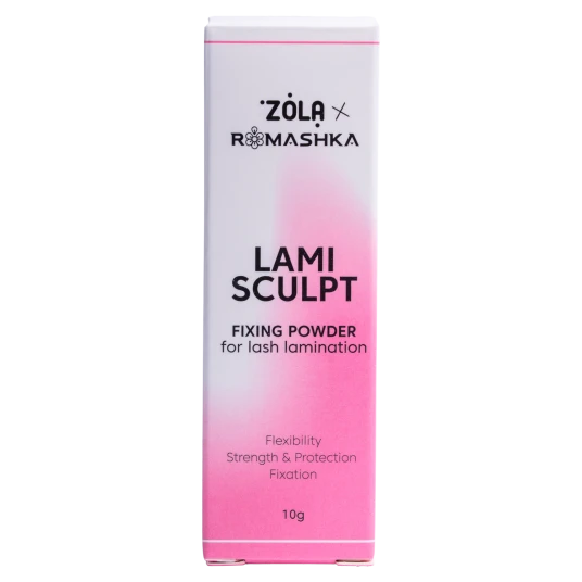 ZOLA x Romashka Fixing powder for lash lamination LamiSculpt 10 g