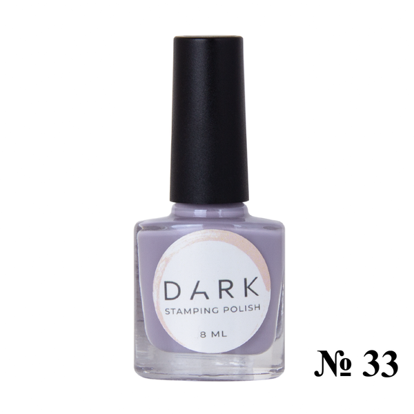 DARK STAMPING POLISH GRAY №33, 8 ML Article : S033