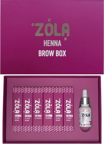 ZOLA HENNA BOX 6 ШТ., 10 г 04166