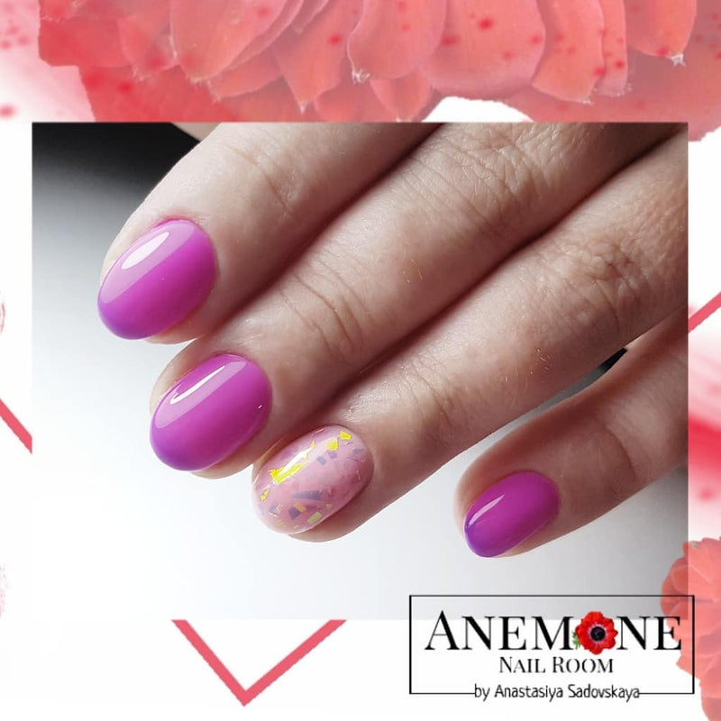 KOMILFO GEL POLISH DELUXE TERMO C010 (LILAC-PINK, WHEN HEATED – PINK), 8 ML 191010