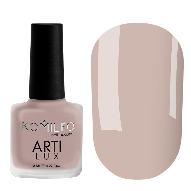 KOMILFO ARTILUX 012 NAIL REGULAR POLISH(NOT A GEL)(MOCHA, ENAMEL), 8 ML 222012