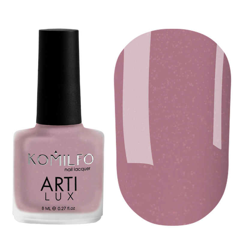 KOMILFO ARTILUX 015 ЛАК ДЛЯ НОГТЕЙ ОБЫЧНЫЙ(НЕ ГЕЛЬ)(СЛИВОВЫЙ С МЕРЦАНИЕМ), 8 МЛ 222015