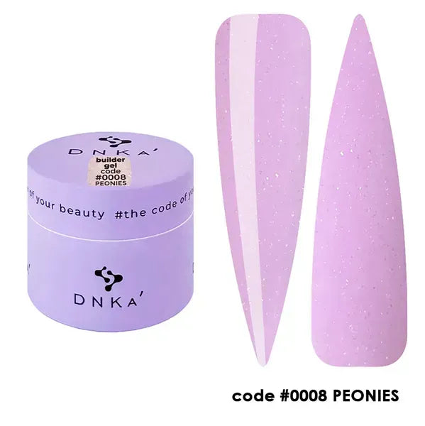 DNKa' Builder Gel #0008 Peonies, 15 ml