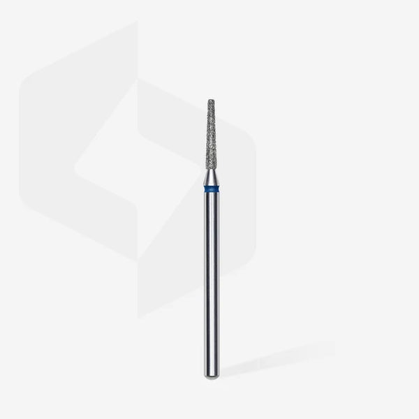 STALEKS EXPERT Diamond nail drill bit frustum blue, head diameter 1,6 mm, working part 10 mm