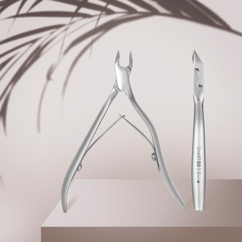 Professional cuticle nippers Staleks Pro Smart 80, 5 mm NS-80-5