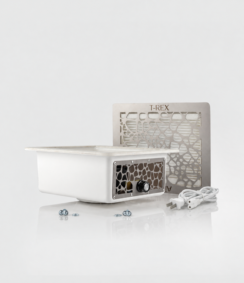 AIR MAX BUILT IN DUST COLLECTOR T-REX SILVER