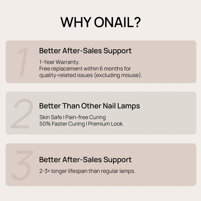 O NAIL Nail Smart LED Lamp