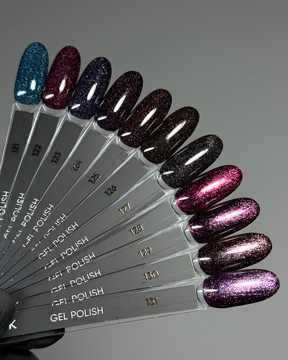Dark gel polish (Cosmos) 126, 10 ml