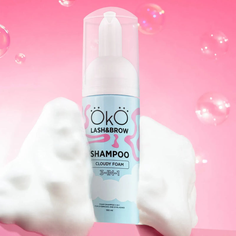 OKO Shampoo Foam for Brows and Eyelashes 3 in 1