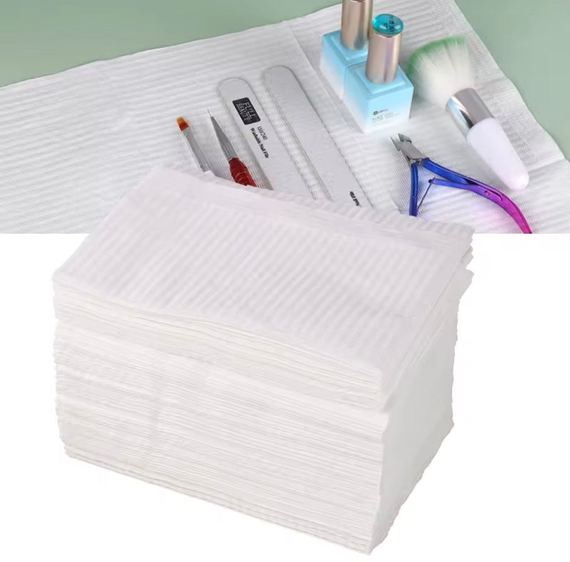 20pcs WaterProof Disposable Table Mat White