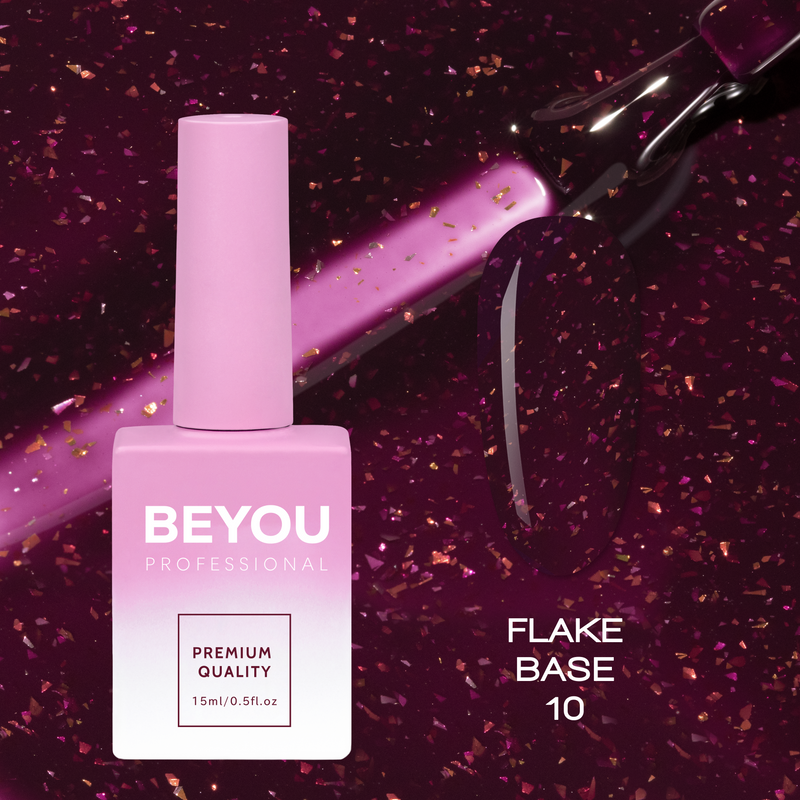 BEYOU Professional Flake base 10 (Осенняя коллекция) 15 мл B10006