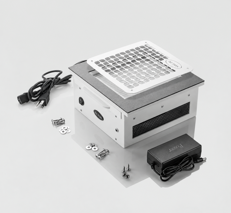 AIR MAX Dust Collector VF 12 Plus white Built In