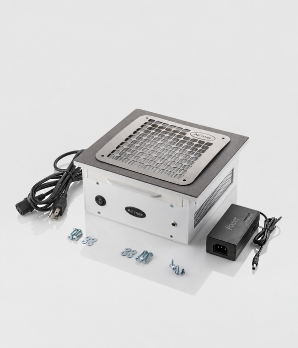 AIR MAX Dust Collector VF 12 Plus silver Built In