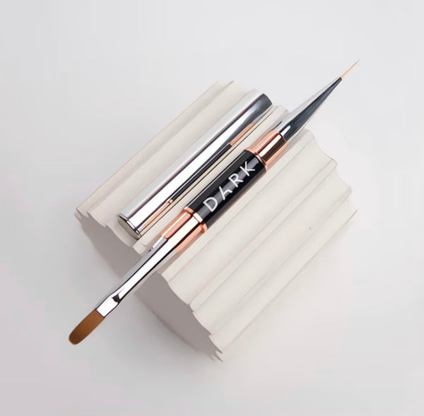DARK BRUSH DOUBLE-SIDE (LINER OF 10 MM + GEL 12 MM)