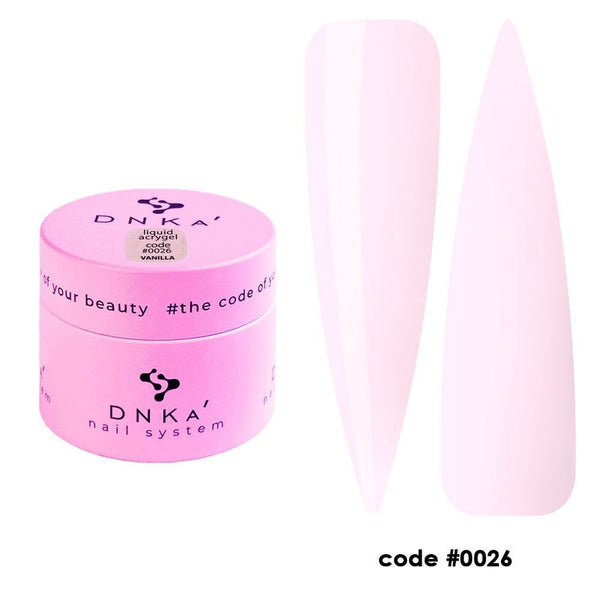 DNKa Nail gel Liquid Acrygel 0026 Vanilla 15ml