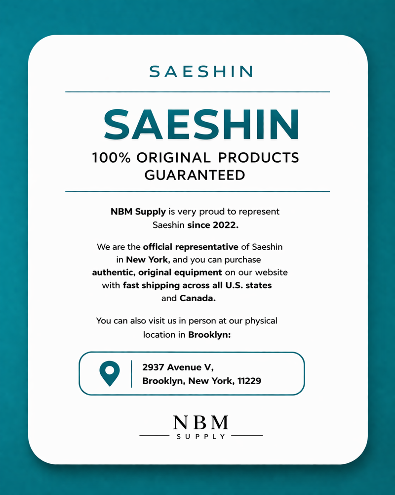 SAESHIN STRONG 120 35K CARBON BRUSH HANDPIECE(3/32″, 210) warranty