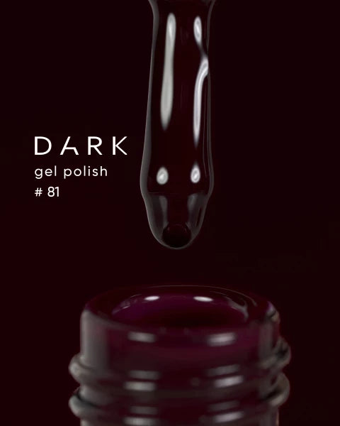 Dark gel polish 81 10 ml