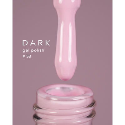 Dark gel polish  58, 10 ml