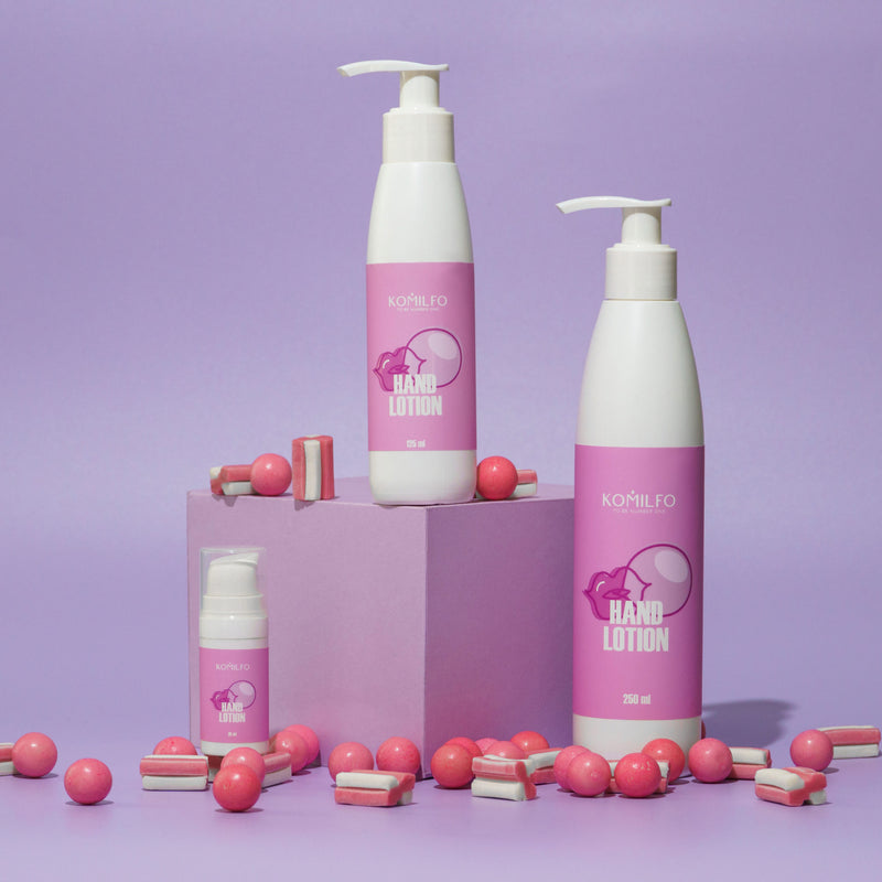 KOMILFO HAND LOTION BUBBLE GUM 125ML