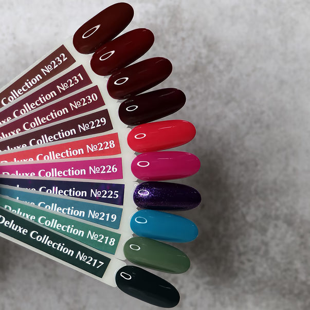 Komilfo Gel polish Deluxe Series No. D218 muted greenish-turquoise HEMA TPO Free 8 ml
