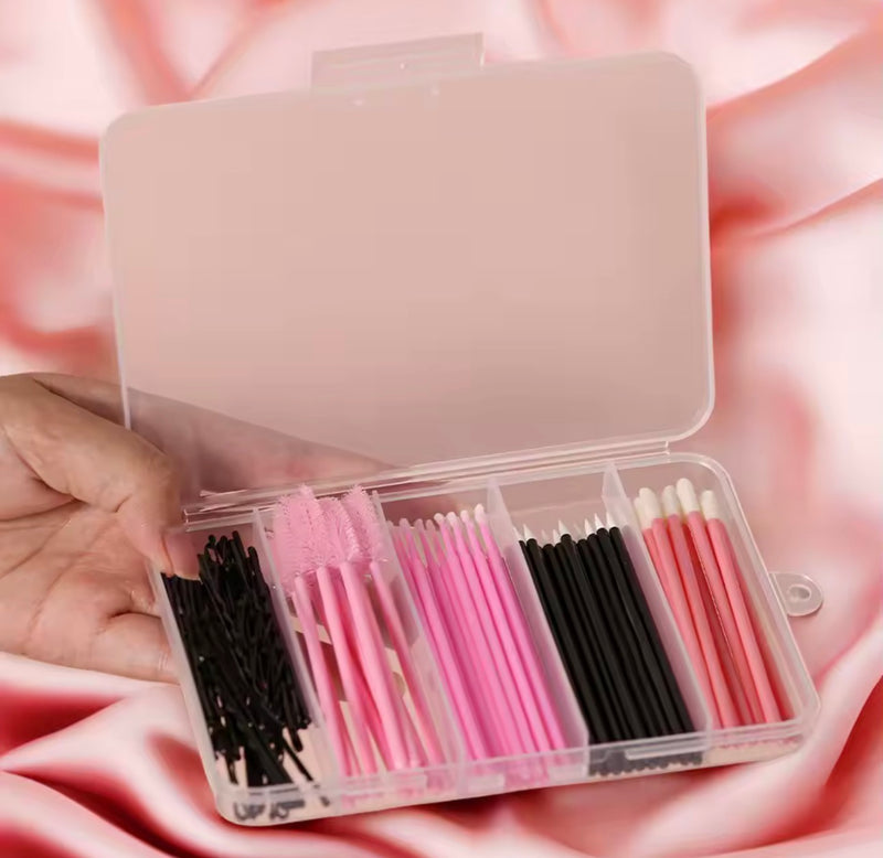 80pcs Set Brushes For Eyebrows Lamination