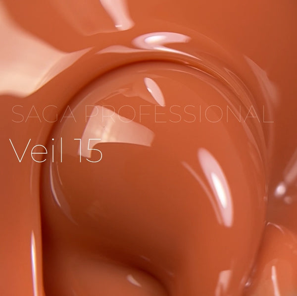 SAGA professional Builder Gel Veil (caramel) 15 30ml BGV15-30