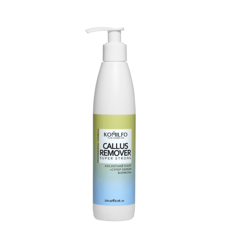 KOMILFO CALLUS REMOVER “SUPER STRONG FORMULA” – PEELING FOR PEDICURE, 250 ML 121002