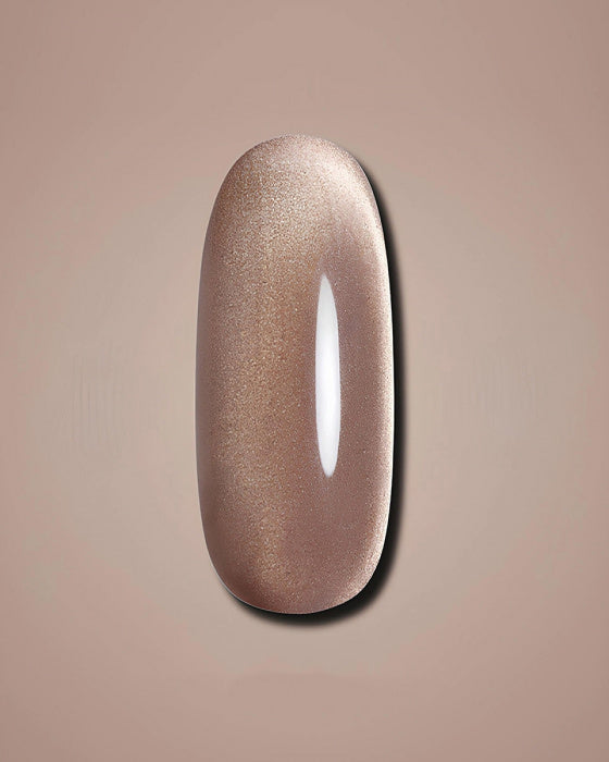 Dark gel polish Cat Eye 12, 6 ml