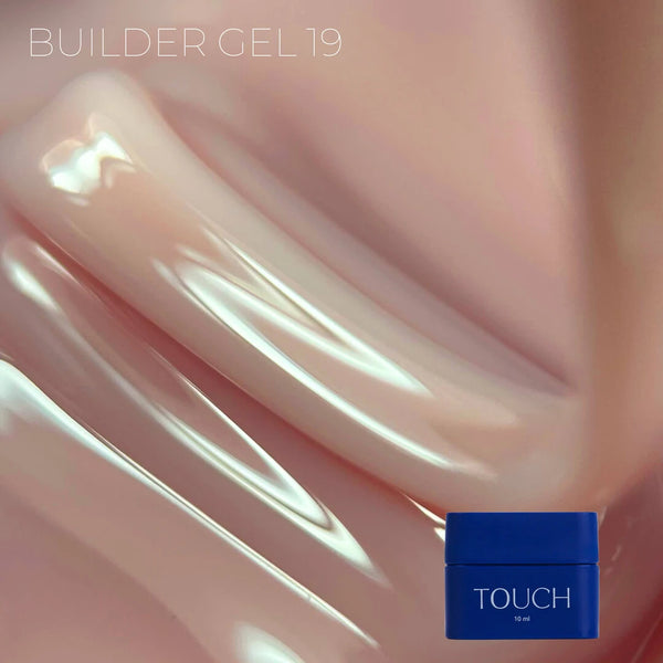 Touch Builder gel, 10 ml, Rose blush (№19)