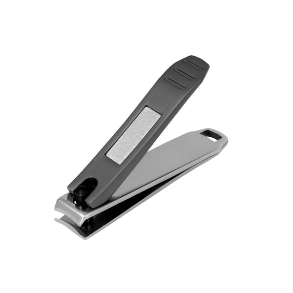 STALEKS BEAUTY & CARE NAIL CLIPPER WITH MATTE HANDLE AND NAIL FILE 50 MINI KBC-50