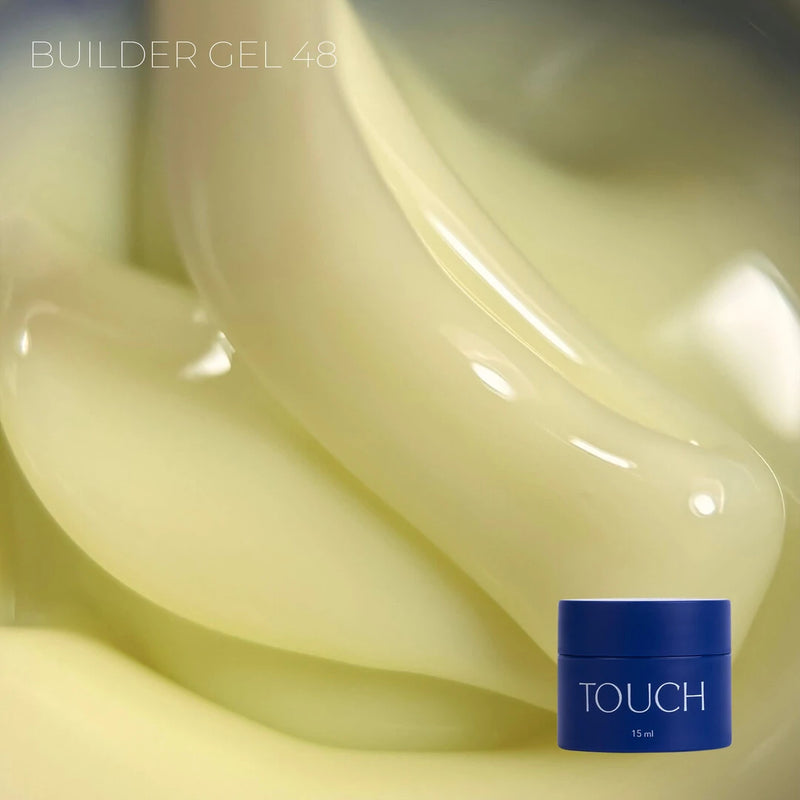 Touch Builder Gel, 15 ml, Melt Butter (№48)