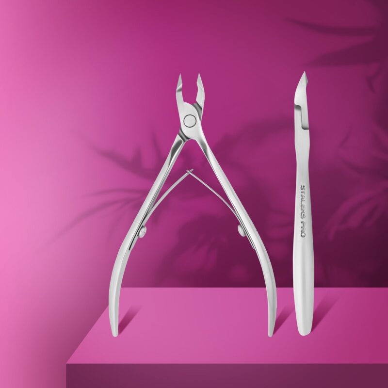 STALEKS PRO EXPERT 90 ПРОФЕССИОНАЛЬНЫЕ ЩИПЦЫ ДЛЯ КУТИКУЛЫ 5 ММ ​​NE-90-5