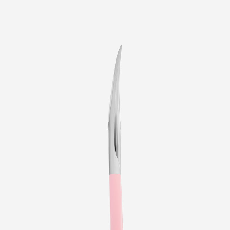 Pink cuticle scissors Staleks Beauty & Care 11 Type 1 SBC-11/1