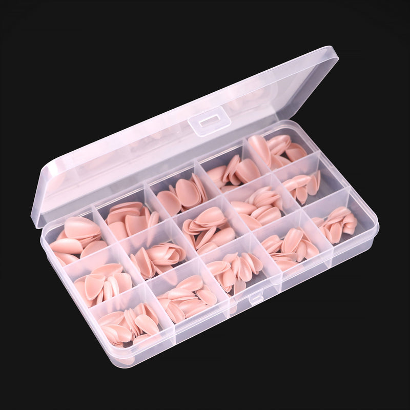 KOMILFO SOFAST NAIL ИЗ НЮДОВОГО МИНДАЛЯ КОРОТКИЕ, 360 ШТ 456075