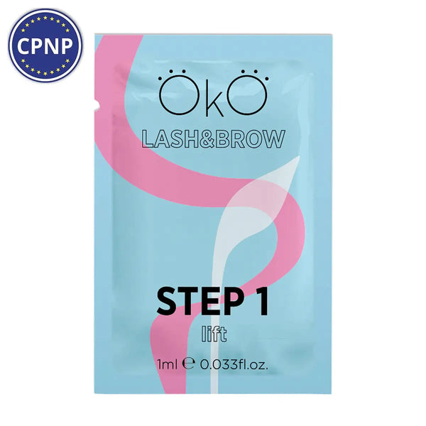 OKO STEP 1 LIFT Eyelash and Eyebrow Lamination Composition 1 ml okostep1