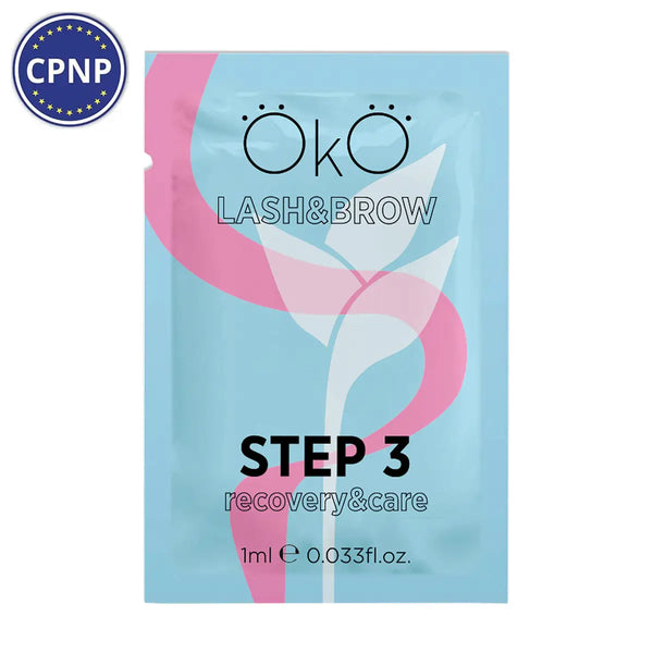 OKO STEP 3 CARE & RECOVERY Eyelash and Eyebrow Lamination Composition 1 ml okostep3