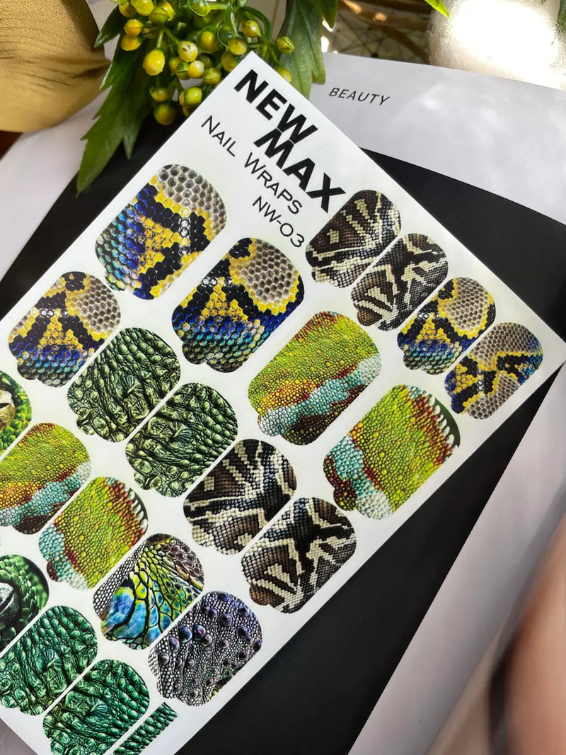 Новый Max NAIL WRAPS NW-03