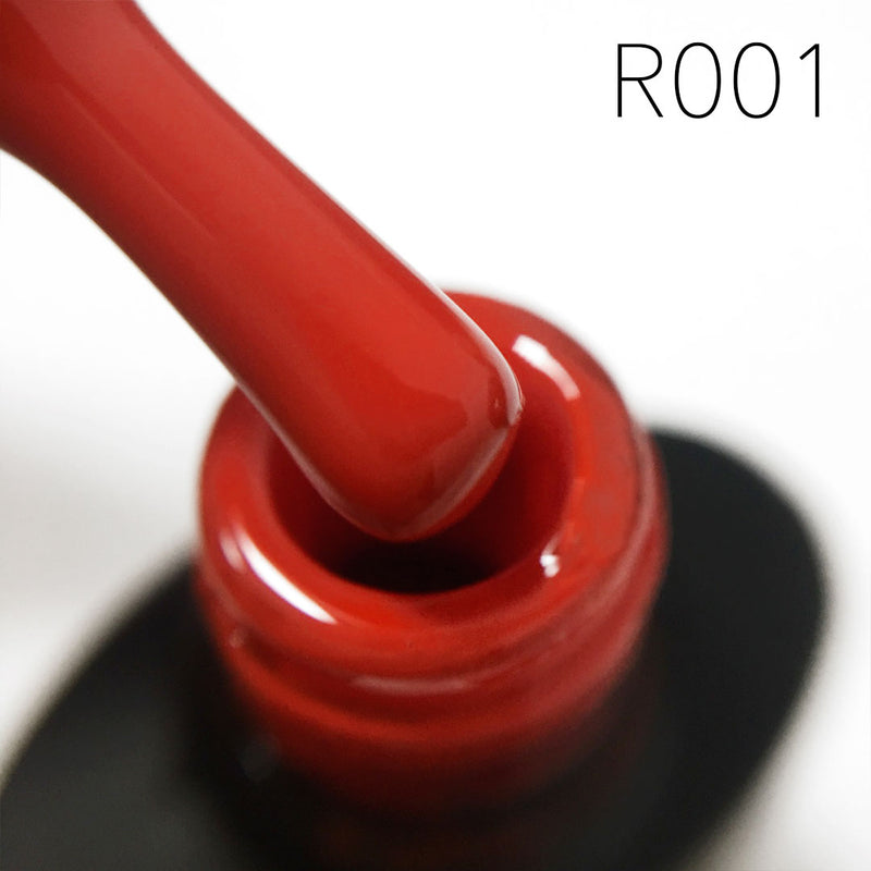 KOMILFO GEL POLISH RIOR COLLECTION R001 (CLASSIC RED, ENAMEL), 8 ML