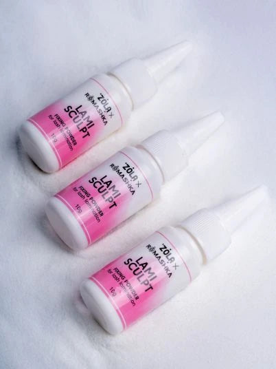 ZOLA x Romashka Fixing powder for lash lamination LamiSculpt 10 g