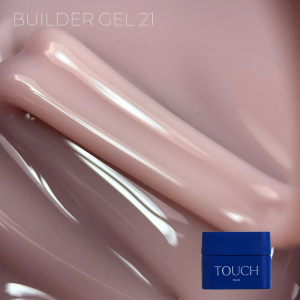 Touch Builder gel, 10 ml, Latte (№21)