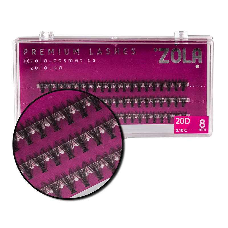 Zola Bunches Eyelashes 20D 8 mm 05344