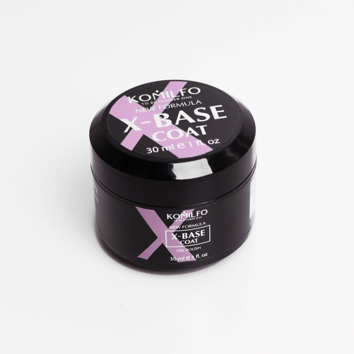 KOMILFO X-BASE COAT - НОВА ФОРМУЛА, 30 МЛ (БАНКА З ГЕЛЕМ) Артикул : 791301