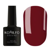 KOMILFO GEL POLISH DELUXE SERIES D097 (BROWN-BURGUNDY, ENAMEL), 8 ML