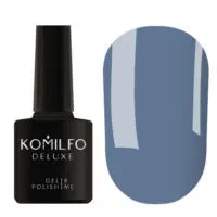 ГЕЛЬ-ЛАК KOMILFO DELUXE SERIES D130 (ТЕМНЫЙ, СЕРО-ГОЛУБОЙ, ЭМАЛЬ), 8 МЛ