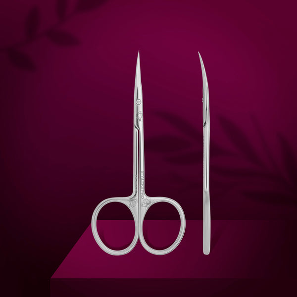 Professional cuticle scissors Staleks Pro Exclusive 22 Type 1 (Magnolia) SX-22/1m