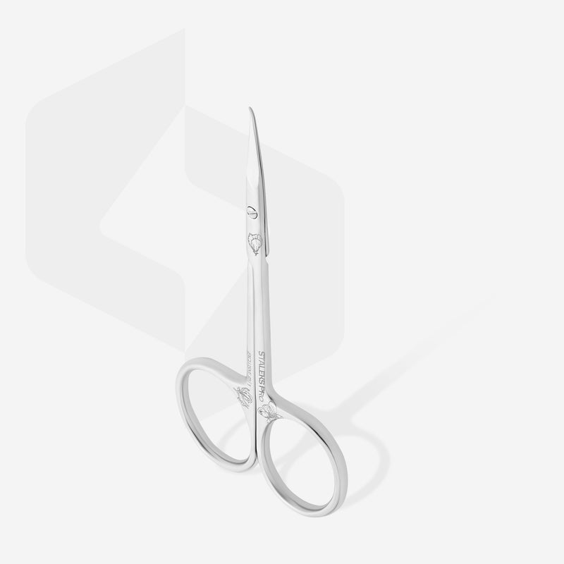 Professional cuticle scissors Staleks Pro Exclusive 23 Type 1 (Magnolia) SX-23/1m